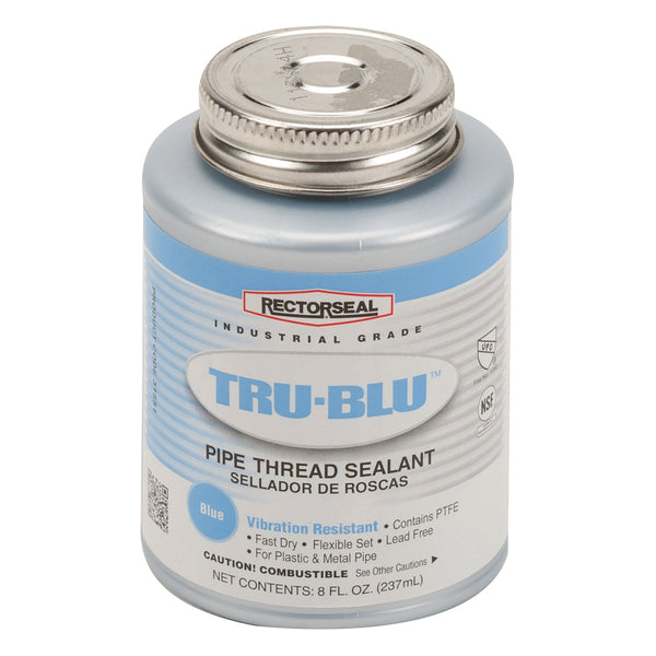 RectorSeal Tru-Blue pipe thread sealant with PTFE